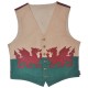 WELSH DRAGON-WAIST COAT 4XL WELSH DRAGON-WAIST COAT 4XL